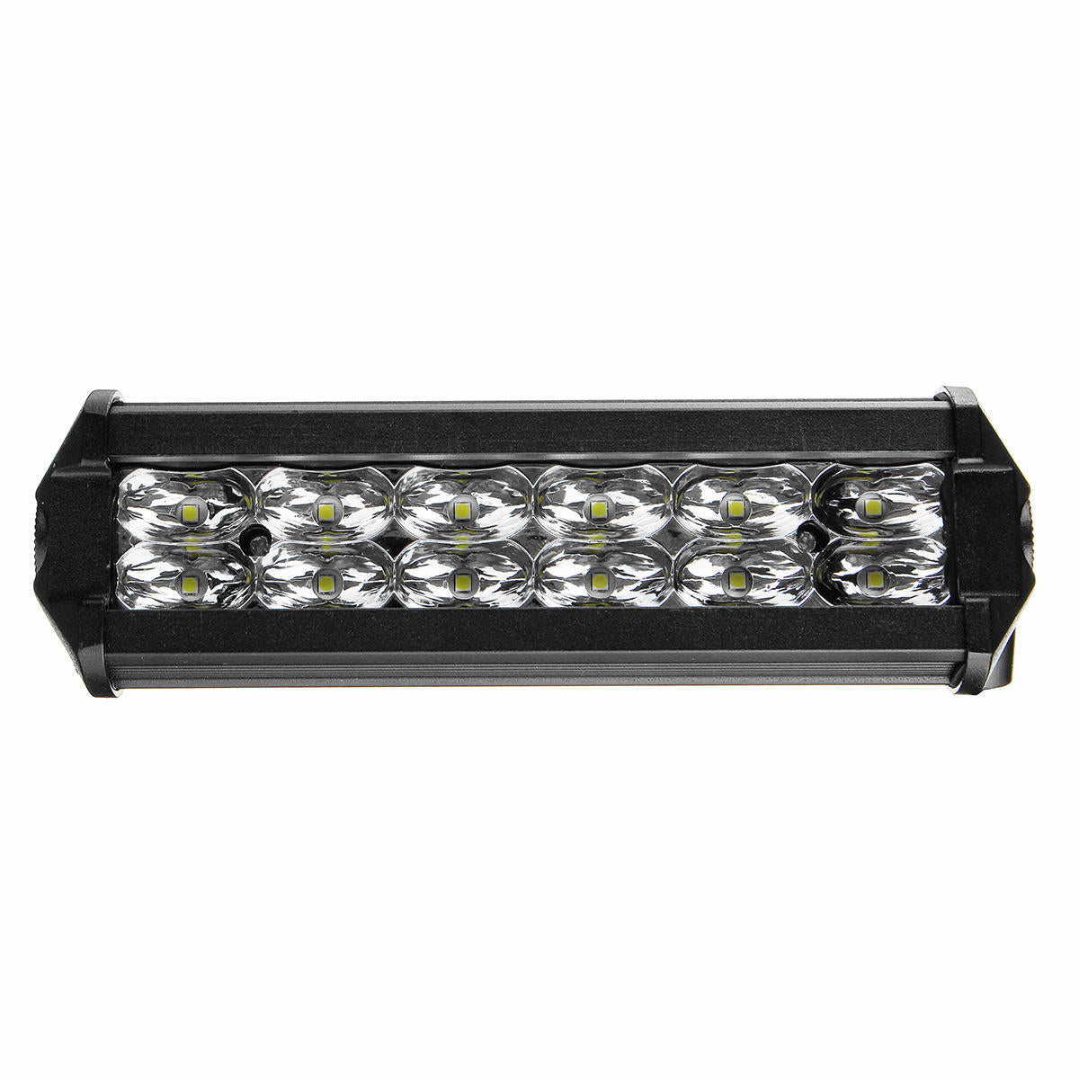 12V-80V 7 Inch/13 Inch/19 Inch LED Work Light Bar 12LED/24LED/36LED 36W/72W/108W 6500K IP67 Slim Single Row Spot Beam Off-Road Waterproof