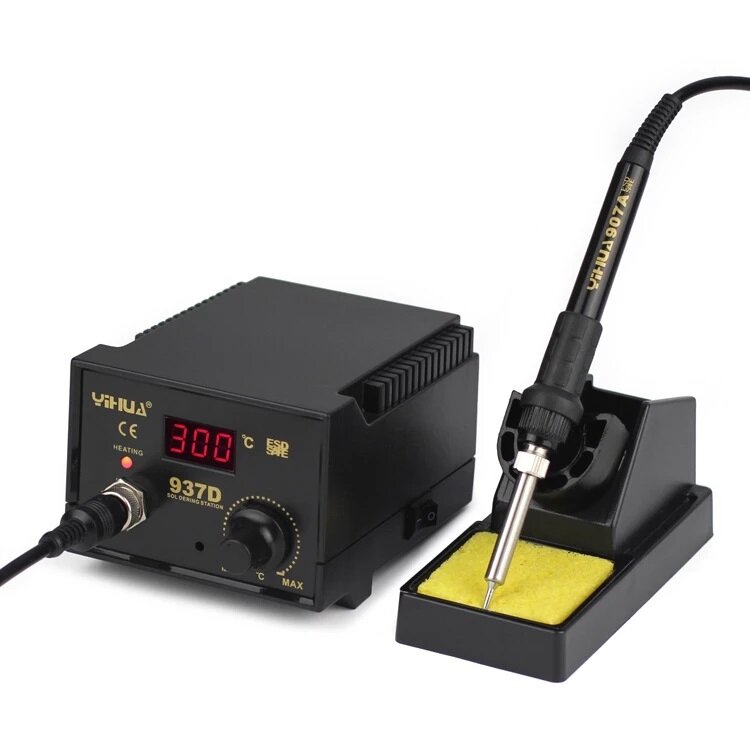 220V/110V Temperature Control ESD Digital Soldering Station Rework Station