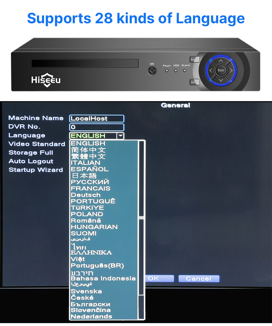 8CH PoE Security CCTV Camera System Set Colorful Night Vision 2-way Audio APP Remote Monitoring H.265 AI Face Detection IP66 Waterproof Outdoors IP Camera NVR Set