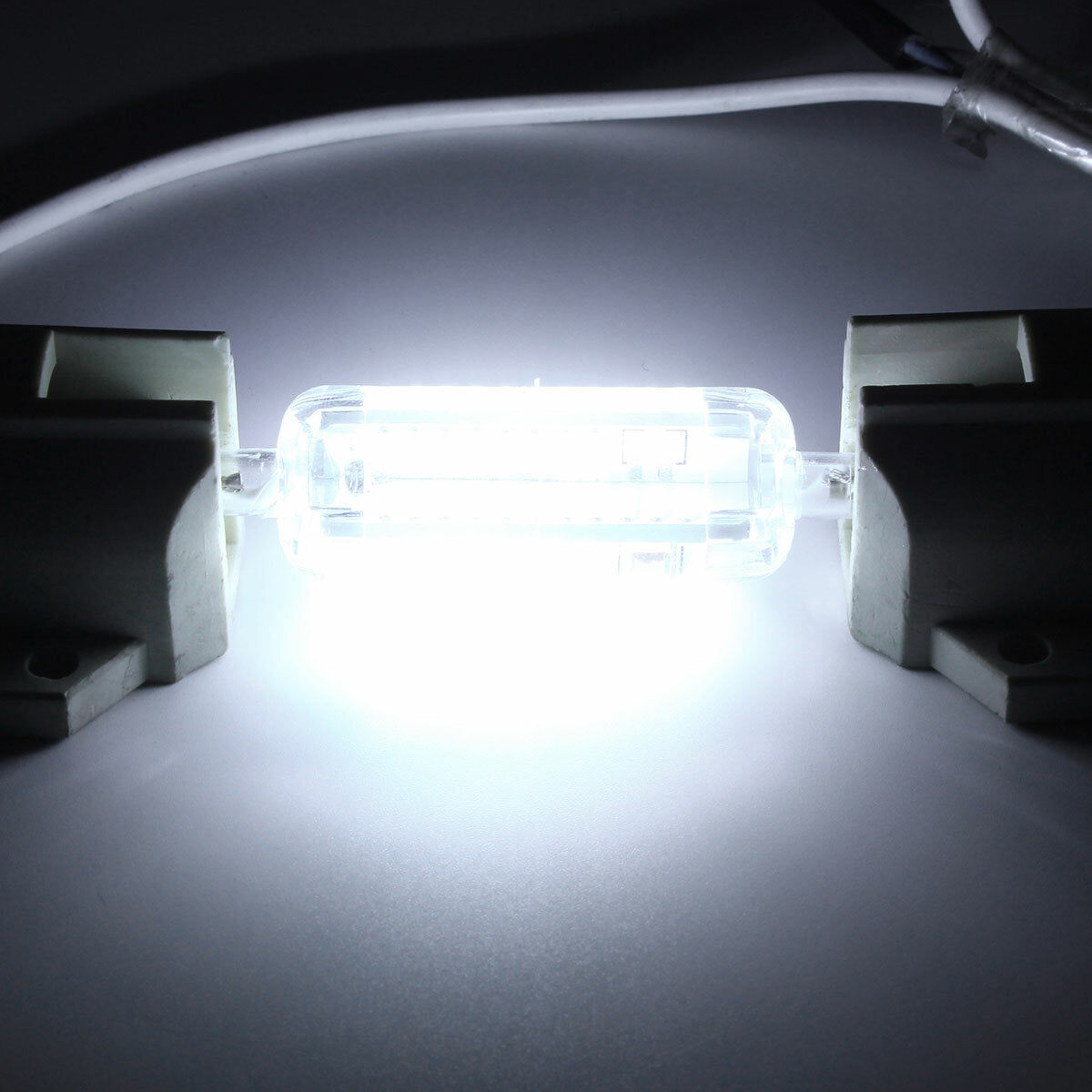 78mm 5W 76 SMD 4014 LED Pure White Warm White Light Lamp Bulb AC220V