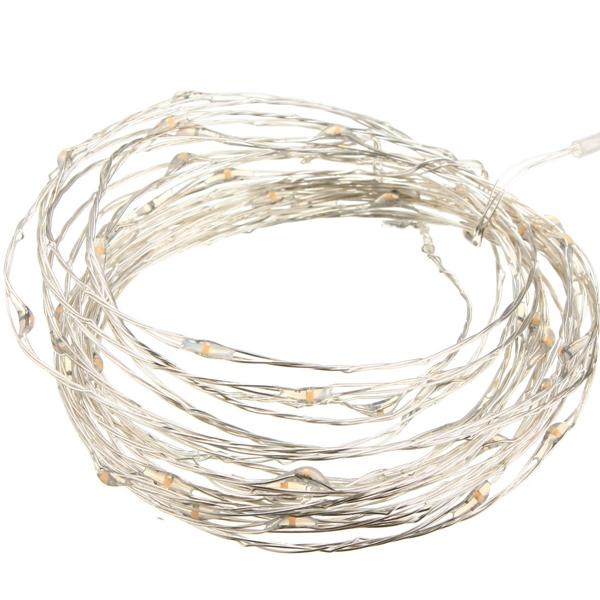 5M 50 LED Copper Wire Christmas Outdoor String Fairy Light Waterproof DC12V