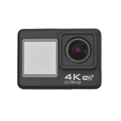 High-Res 4K 60FPS UHD WiFi Action Cam - Dual Screen, 170° Wide, 30M Waterproof, Remote Control