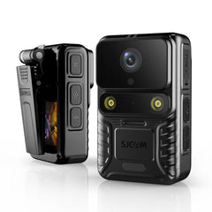 Stealth 4K 12MP WiFi Wearable Body Camera - Night Vision, IP65, 2.0" IPS Touch, GPS, Motion Detect