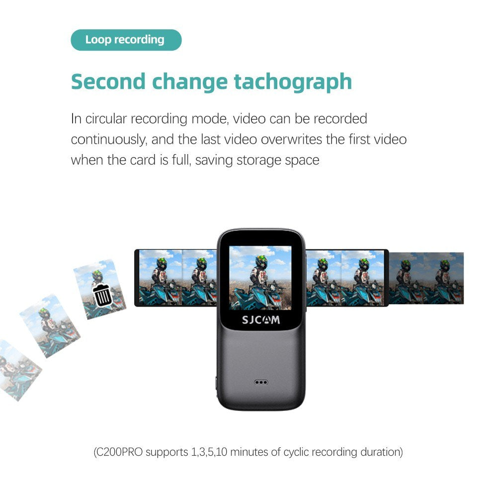 Dynamic 4K 30FPS UHD Action Camera - 1.3" Touch, 20MP, 40M Waterproof, Anti-Shake, Face Track