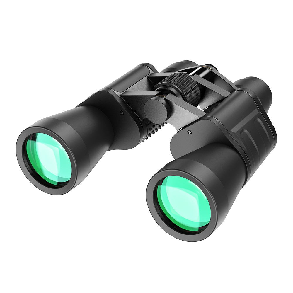 Portable Binoculars for Adults and Kids High Powered 10X-30X Magnification FMC Lens - BAK7 Prism Telescope Binoculars for Bird Watching Hiking Traveling Sports Concert with Carrying Bag