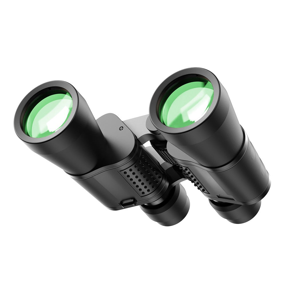 Portable Binoculars for Adults and Kids High Powered 10X-30X Magnification FMC Lens - BAK7 Prism Telescope Binoculars for Bird Watching Hiking Traveling Sports Concert with Carrying Bag