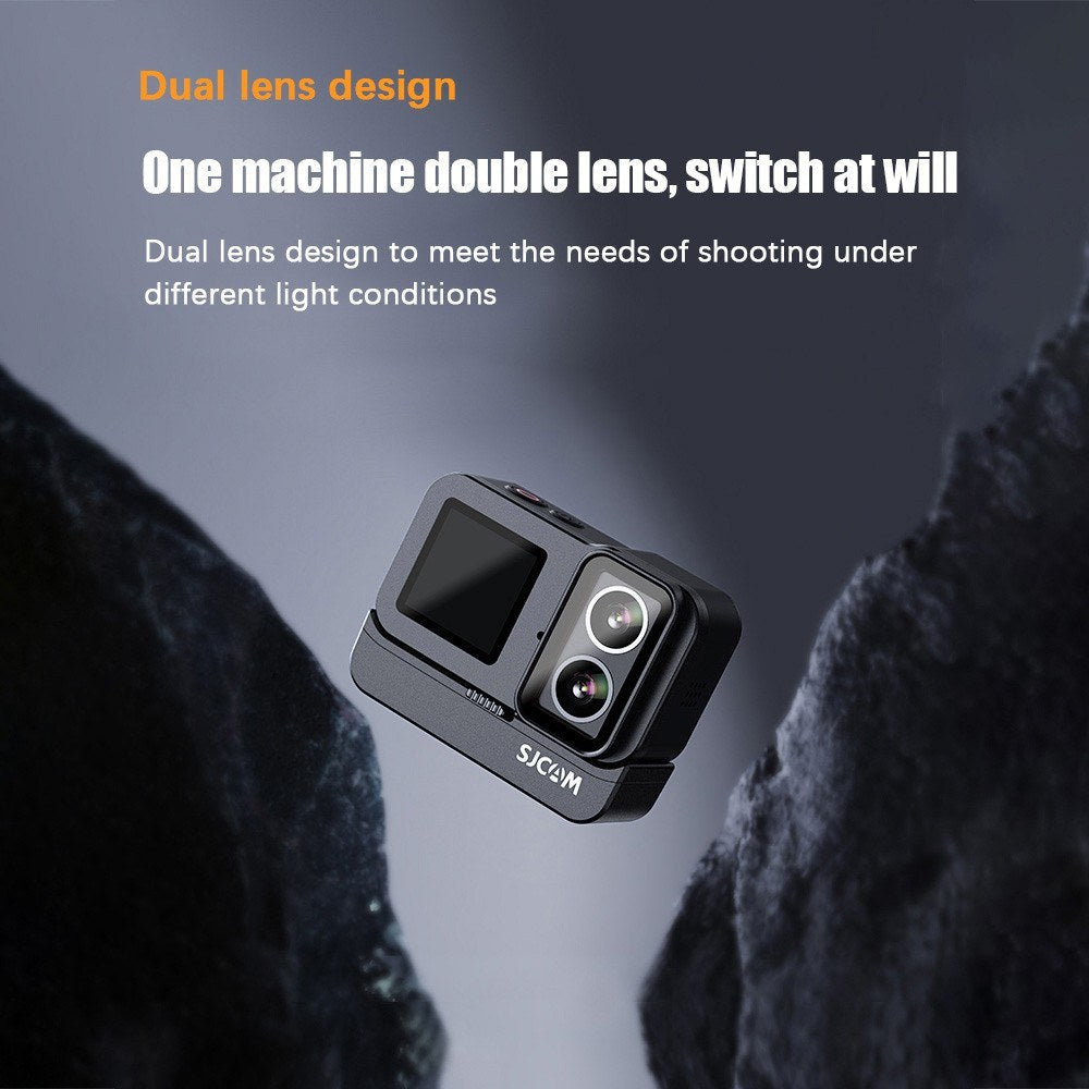 Complete 4K UHD 20MP Action Camera Kit - 2.0" Touch, Anti-Shake, Dual Screen, 40M Waterproof, 135° Wide
