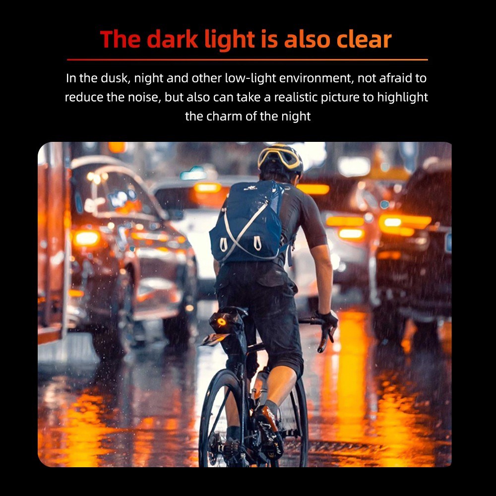 Stable 4K 30FPS WiFi Sports Cam - 170° Wide, Distortion Correct, 6-Axis Gyro, IP65 Waterproof
