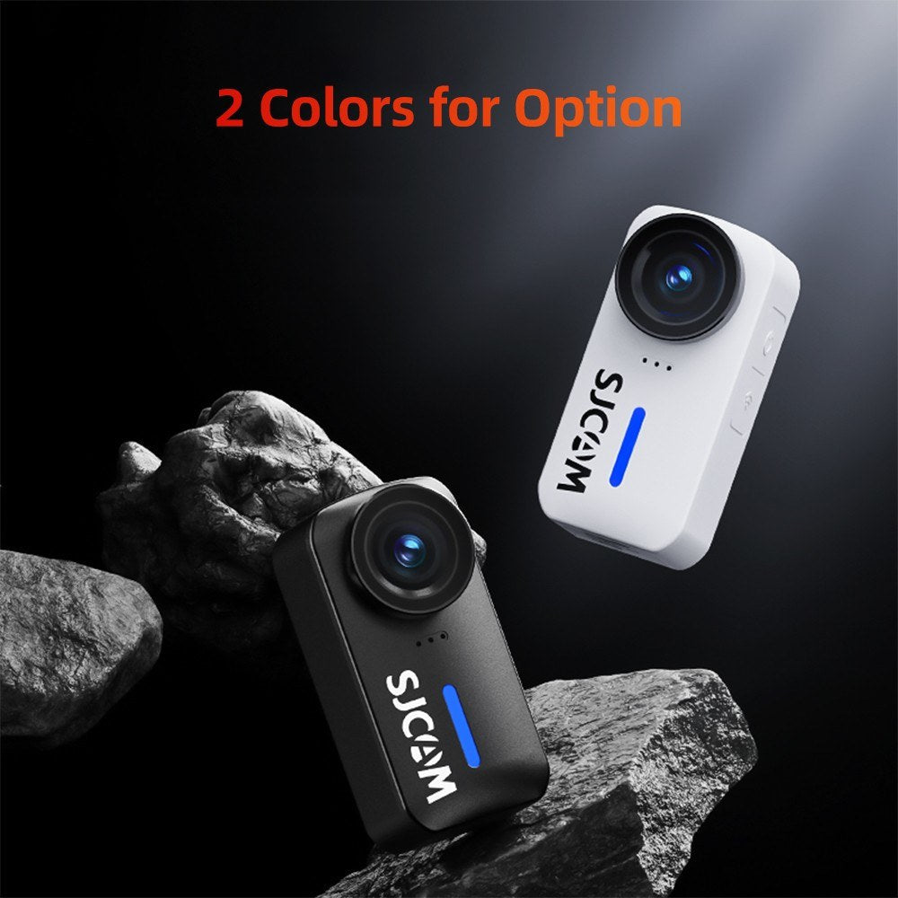 Stable 4K 30FPS WiFi Sports Cam - 170° Wide, Distortion Correct, 6-Axis Gyro, IP65 Waterproof