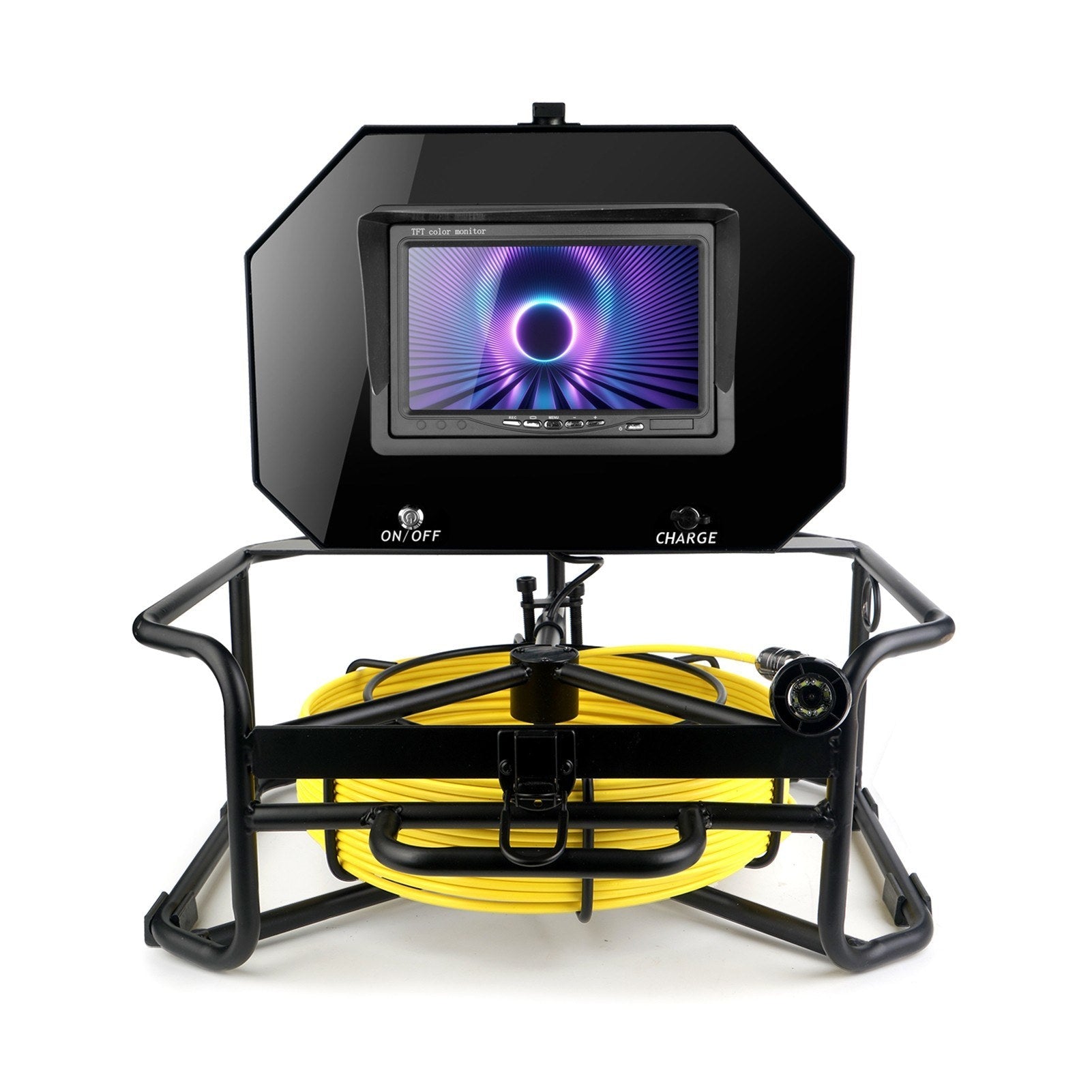 30M Sewer Camera Pipeline Inspection Camera with 7 Inch Monitor