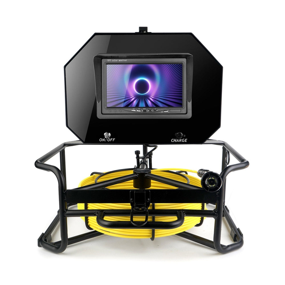 30M Sewer Camera Pipeline Inspection Camera with 7 Inch Monitor