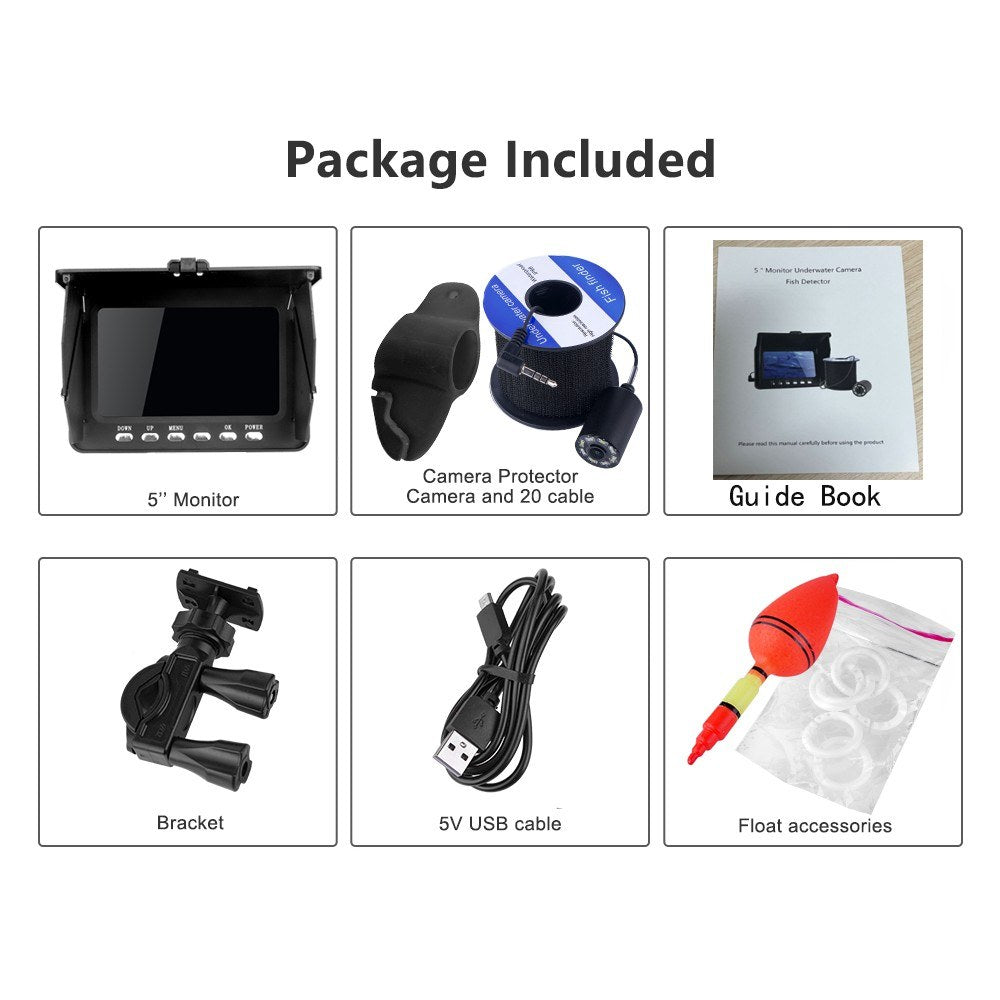 30M Sewer Camera Pipeline Inspection Camera with 7 Inch Monitor