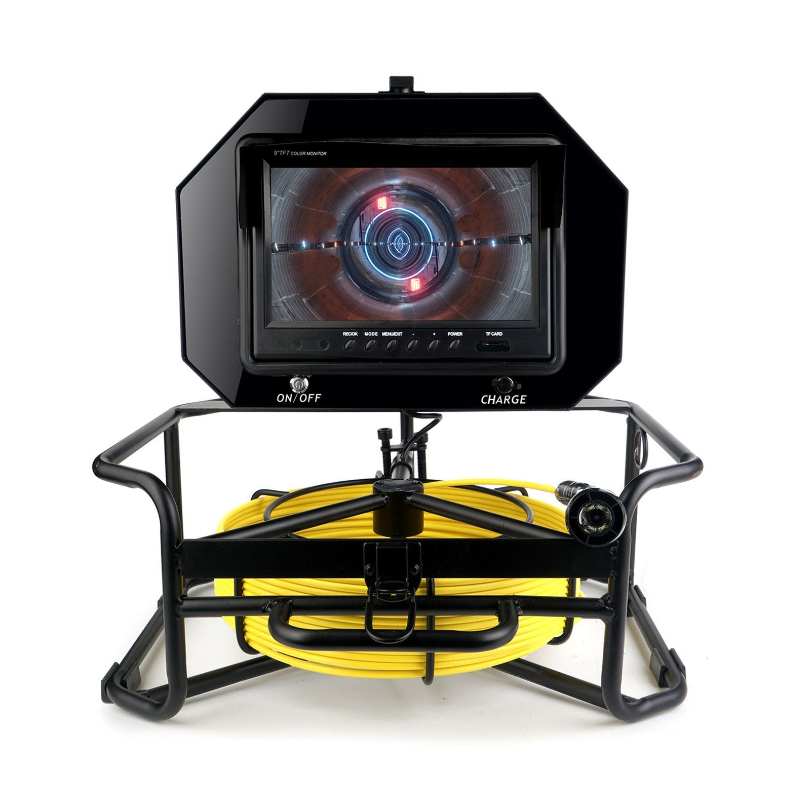 Sewer Camera Pipeline Inspection Camera with 9 Inch Monitor
