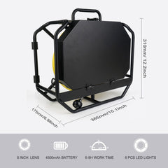 Sewer Camera Pipeline Inspection Camera with 9 Inch Monitor