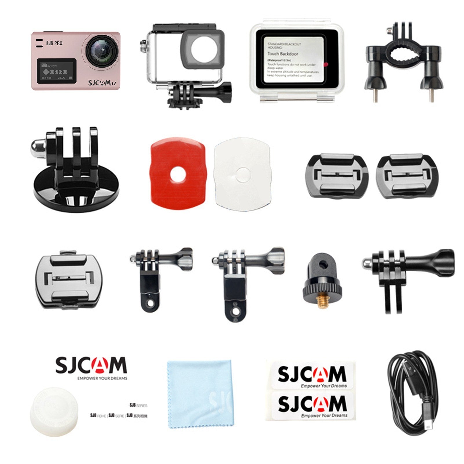 Fast 4K 60FPS 5G WiFi Action Cam - EIS Anti-Shake, 2.33" Touch, 170° Wide, 8X Zoom, Waterproof