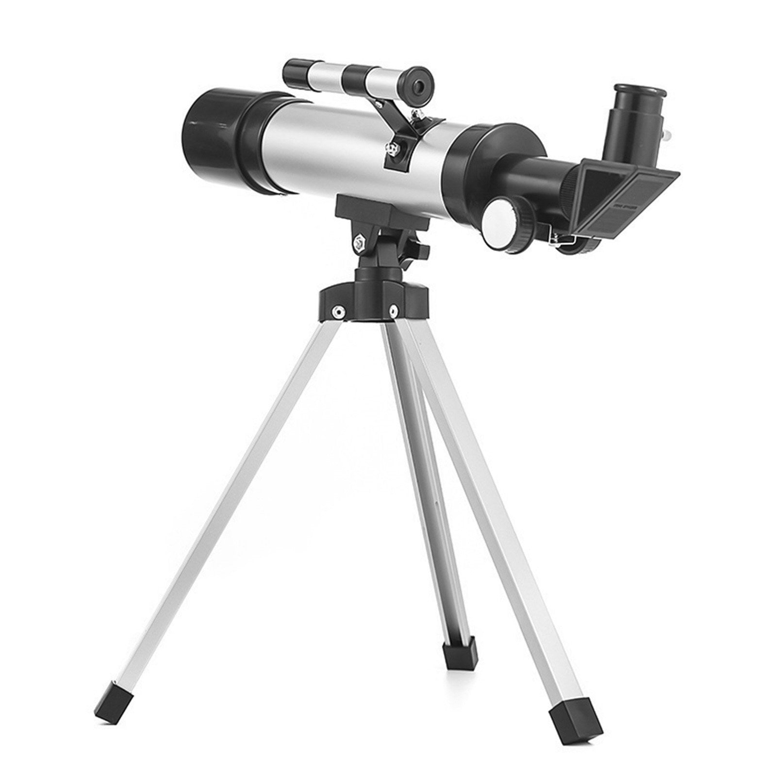 Astronomical Telescope Compact Portable Telescope of 90X Magnification - with Finder Scope Adjustable Tripod for Kids Beginners