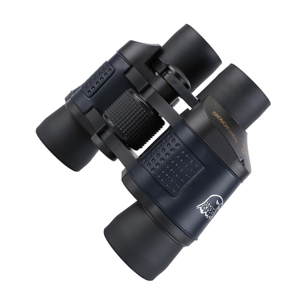 60x60 Binoculars Compact Waterproof Binocular Telescope - with Low Light Night Vision Carrying Bag Lanyard Cleaning Cloth for Concert Sports Events Wildlife Bird Watching