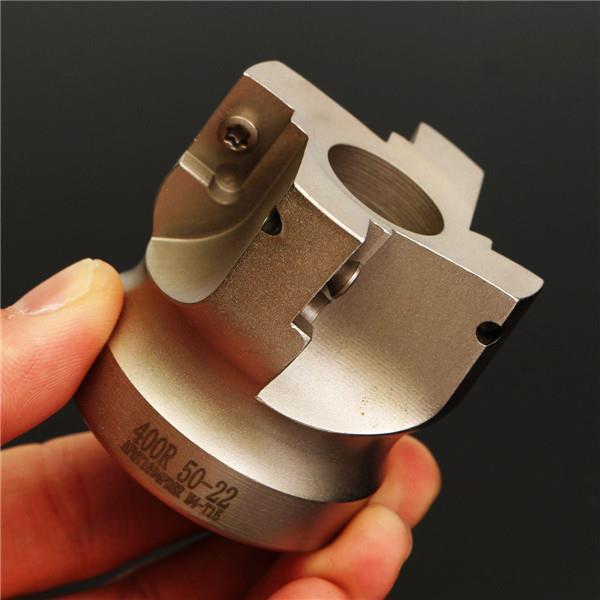 BAP 400R-50-22-4F Indexable Face End Mill Cutter with Spanner and 4pcs APMT1604 Carbide Iinserts