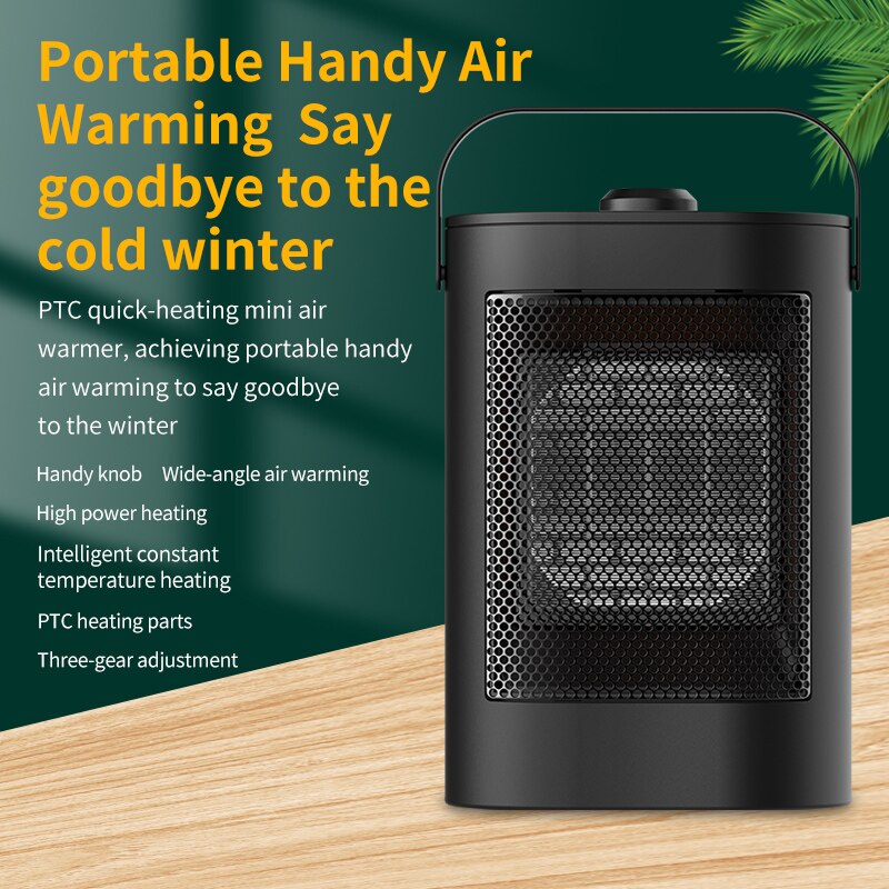 Electric Fireplace Portable Heater 110V/220V for Home - PTC Room & Fan Heating
