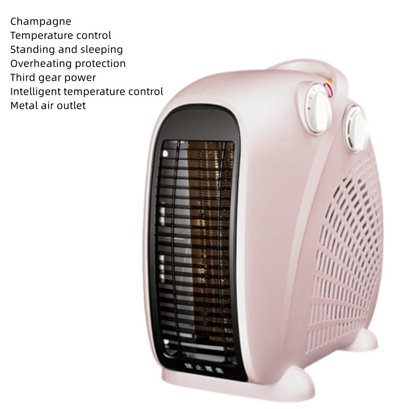 Mini Energy-Saving Electric Heater for Home, Bathroom & Small Spaces