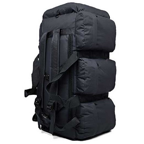 90L Large Capacity Men&#39;s Military Tactical Backpack Waterproof Oxford Hiking Camping Backpacks Wear-resisting Travel Bag