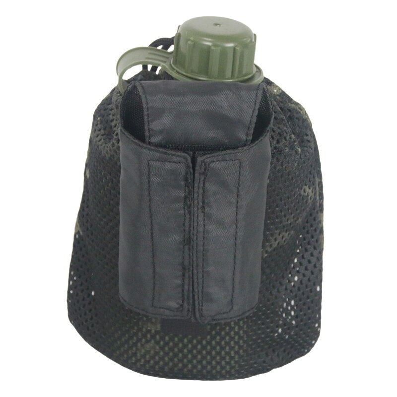 Tactical Molle Water Bottle Bag Pouch For Military Outdoor Travel Camping Hiking Fishing