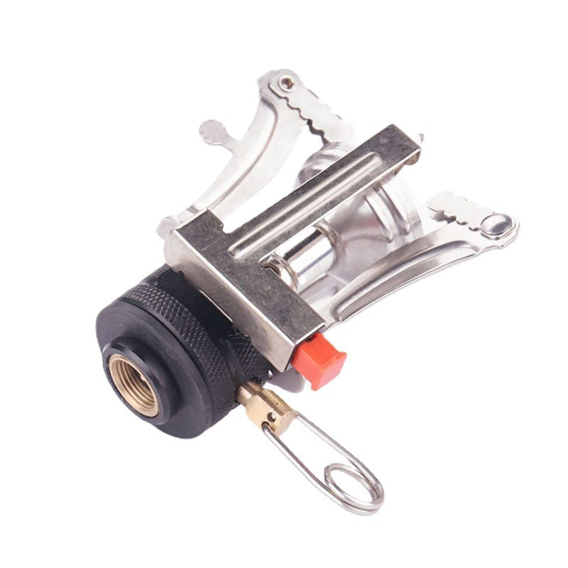 outdoor camping stove head Mini stove head integrated electronic lighter with electronic ignition furnace