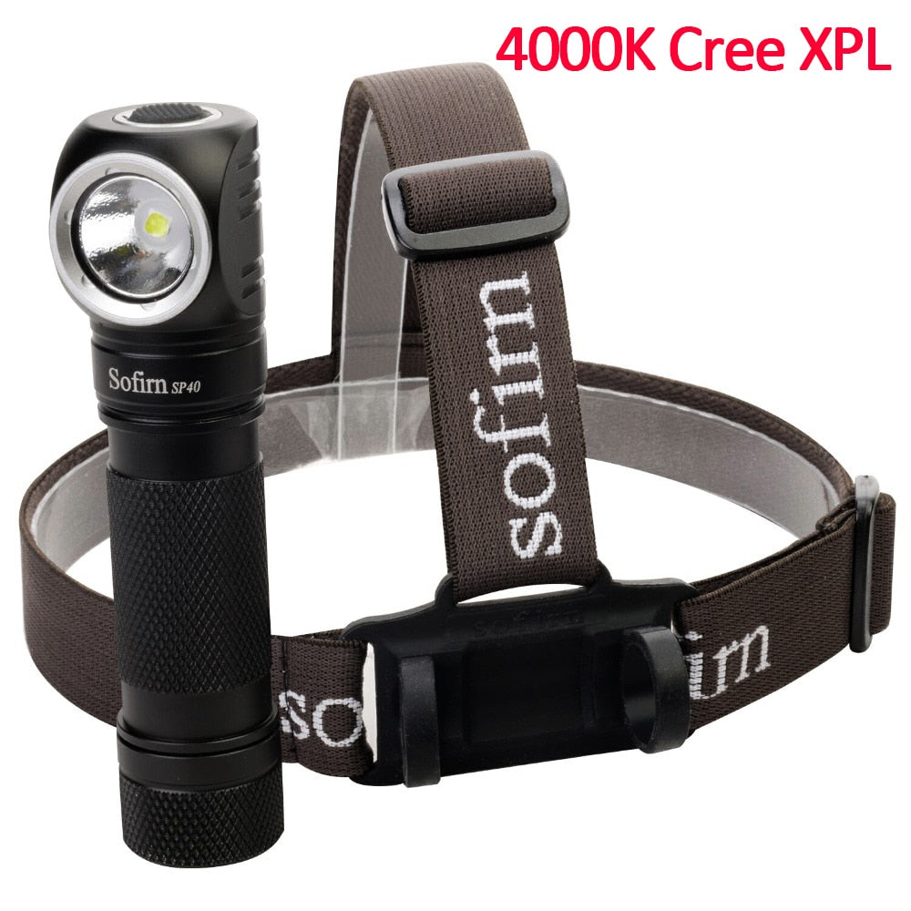 Headlamp LED XPL 18650 USB Rechargeable Head lamp 1200lm Bright Outdoor Fishing Headlight Magnet Tail Cap