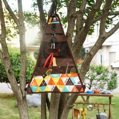 Outdoor Camping Storage Bag Tripod Rack Storage Bag Sundries Bag Camping Cooker Storage Bag Camping Kitchen Cookware Storage