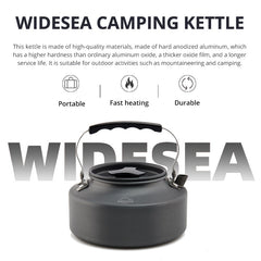 Camping Cookware Set Outdoor Pot Tableware Kit Cooking Water Kettle Pan Travel Cutlery Utensils Hiking Picnic Equipment