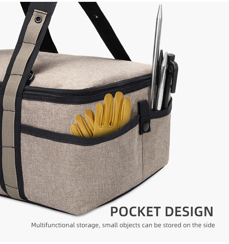 Camping Storage Bag picnic basket outdoor camping Lamps Gas Stove Gas Canister Pot carry bag storage sack Picnic Bag