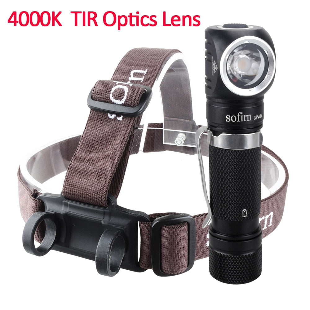 Headlamp LED XPL 18650 USB Rechargeable Head lamp 1200lm Bright Outdoor Fishing Headlight Magnet Tail Cap