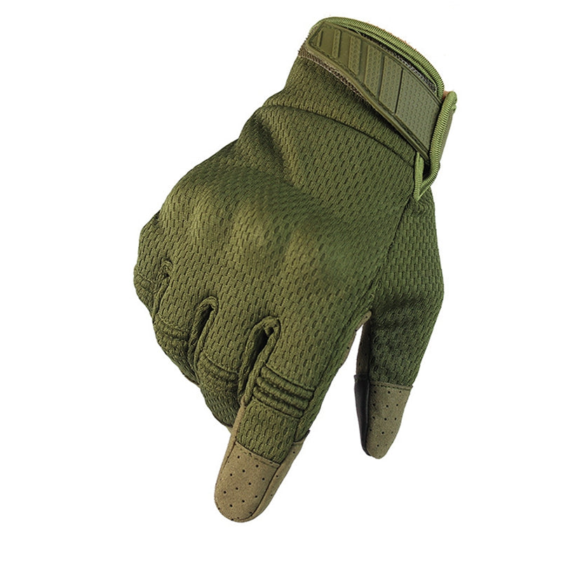 Hiking Fishing Gloves Full Finger Shooting Tactical Hunting Climbing Cs Gloves Durable for Combat Army Airsoft Paintball Camping
