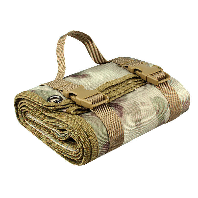 Tactical Shooting Mat Roll Up Training Shooters Pad Waterproof Nylon Folding Mat For Outdoor Hunting Camping Range Sniper
