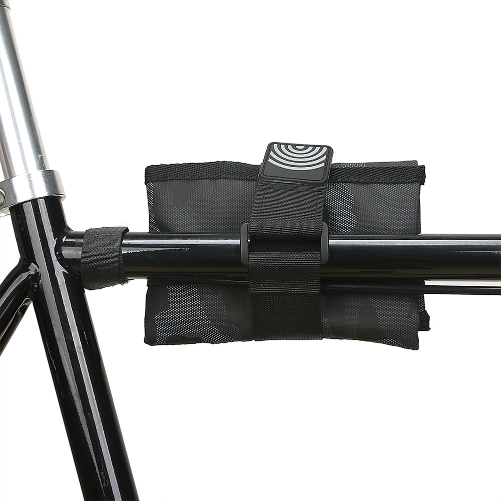 Bicycle Saddle Bag Toolkit Seat Cushion Pouch Lightweight Bicycle Saddlebag Folding Riding Cushion Bag Cycling Tail Rear Pannier