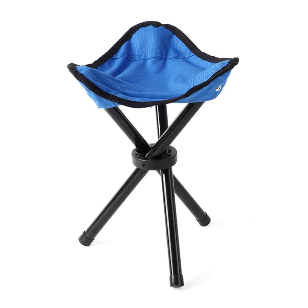 Folding Fishing Chair Lightweight Foldable Picnic Camping Chair Bench Stool Triangle Fishing Seat Portable Outdoor