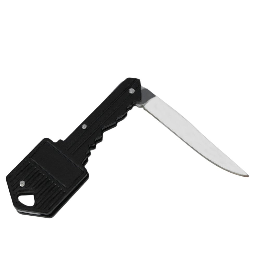 Multifunctional Outdoor Camping Hiking Tools Foldable Portable Size Mini Hunting Knife Survivcal Key Shape Knife Tools