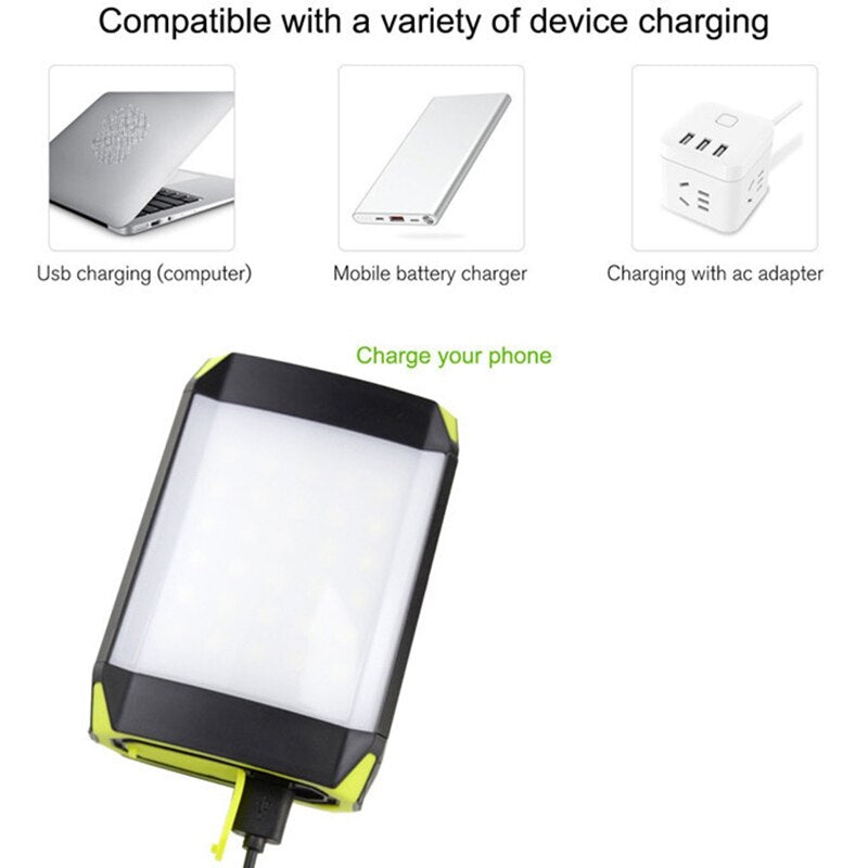 Camping Lantern 30Leds USB Rechargeable Led Light Outdoor 5 Mode Multi Function Hang Lantern Power Bank Camping Light