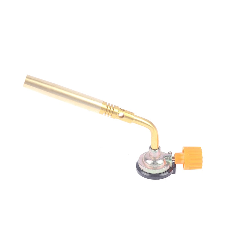 Butane Burner Welding Gas Torch Flame Gun Brazing Flamethrower Outdoor Camping BBQ Portable Soldering Heat Gun Welding Equipment