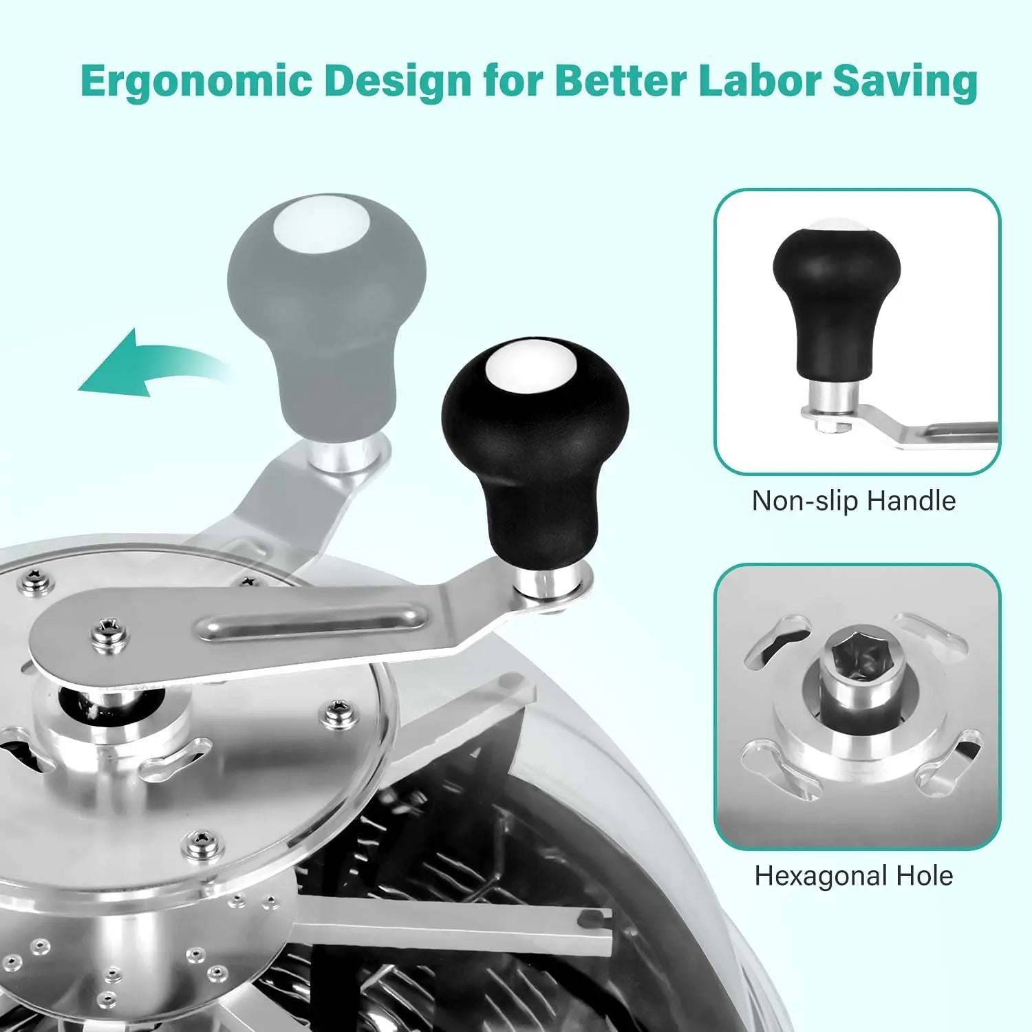 Greenzech Industrial Manual Bowl Leaf Trimmer 16"/19" – Stainless Steel Hydroponic Bud Trimming Machine
