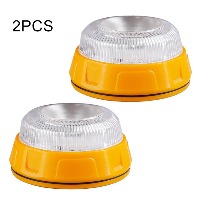 LED Emergency Strobe Beacon Help Flash Light Magnetic Roadside Traffic Safety Warning Light Sign Car Repairing Outdoor Camping