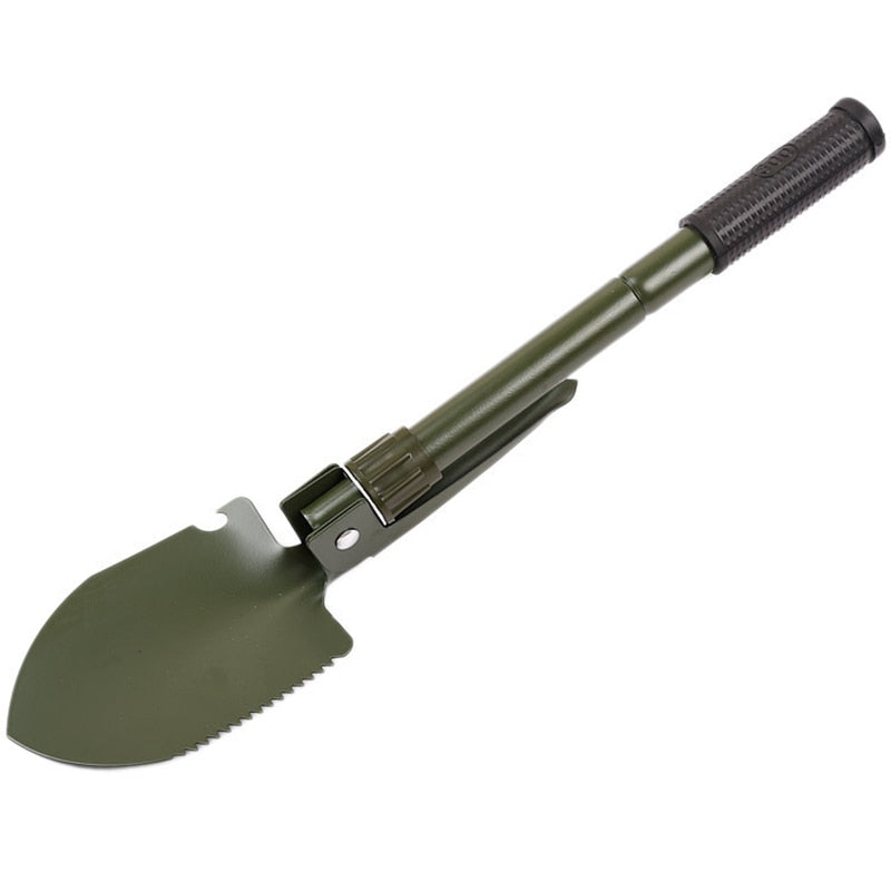 Multifunctional Military Folding Shovel Mini Garden Camping Shovels Outdoor Survival Pocket Tools Aluminium Alloy Handle