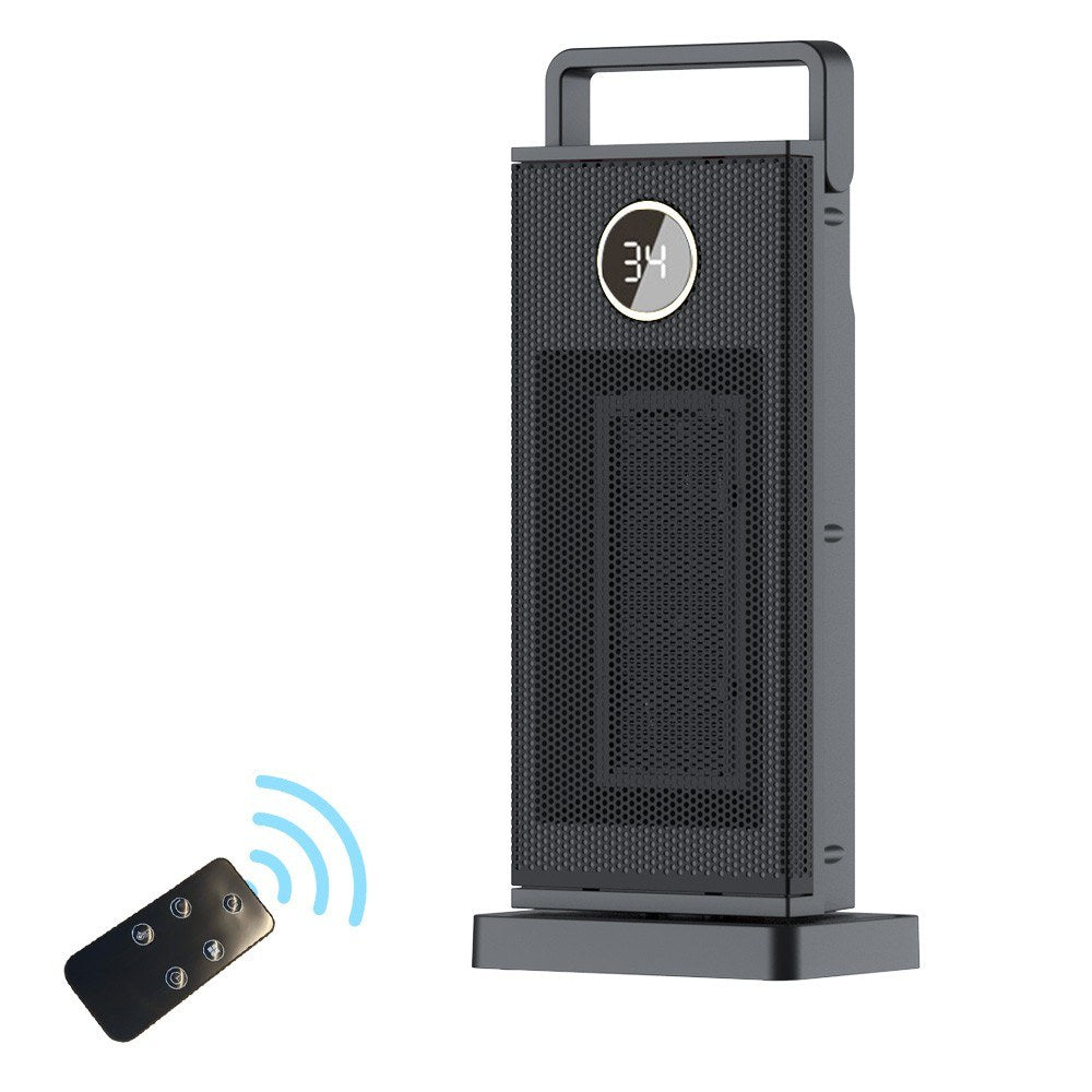 Portable 2000W PTC Ceramic Space Heater with Timer, Oscillation & Safety Features for Indoor Use