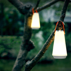 Touch Switch LED Desktop Lamp Portable Hanging Lantern Light USB Rechargeable for Indoor Bedside Living Room Camping Nightlights