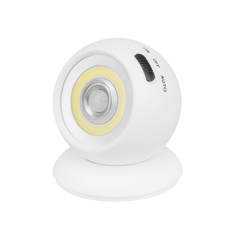 Motion Sensor Light Wireless Waterproof Indoor Outdoor Spotlight LED Battery Security Night Light 360 Degree Garden Wall Lamp