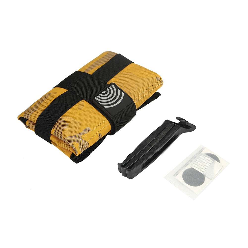 Bicycle Saddle Bag Toolkit Seat Cushion Pouch Lightweight Bicycle Saddlebag Folding Riding Cushion Bag Cycling Tail Rear Pannier