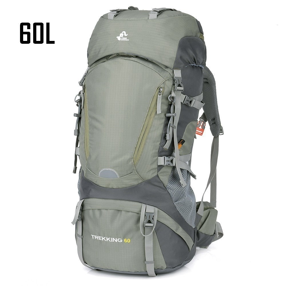 Waterproof Hiking Backpack Woman Outdoor Trekking Camping Bag Army Man Hunting Mountain Backpacks Rain Cover Rucksack