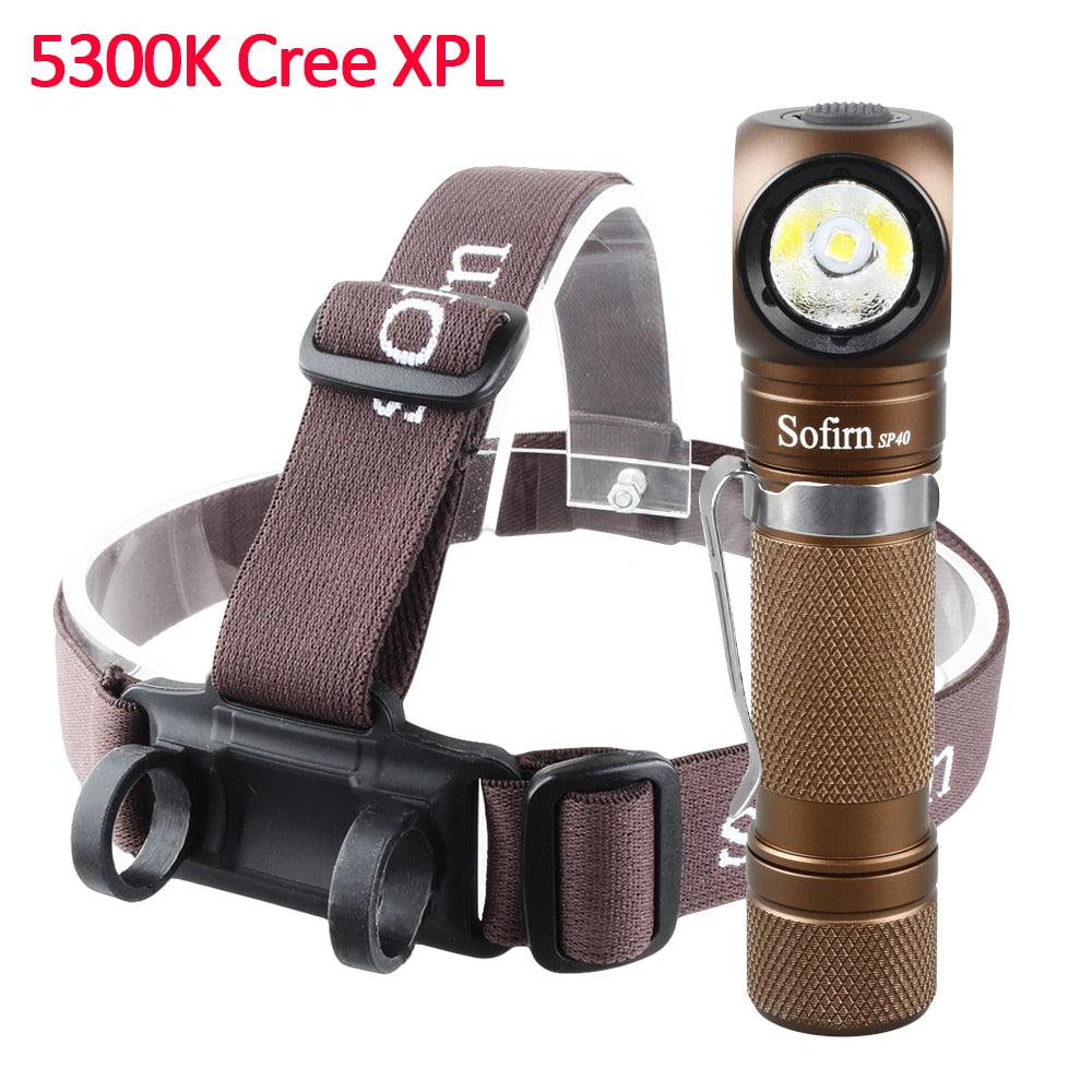 Headlamp LED XPL 18650 USB Rechargeable Head lamp 1200lm Bright Outdoor Fishing Headlight Magnet Tail Cap