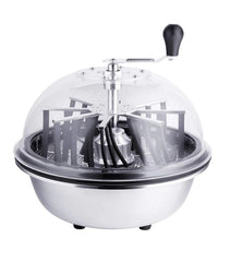 Greenzech Manual Bowl Leaf Trimmer 16" – Industrial Grade Stainless Steel Spin Cut Hydroponic Bud Trimmer