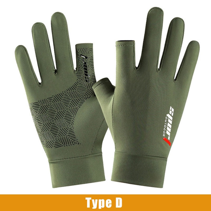 Fishing Catching Gloves Protect Hand Professional Release Anti-slip Fish Gloves